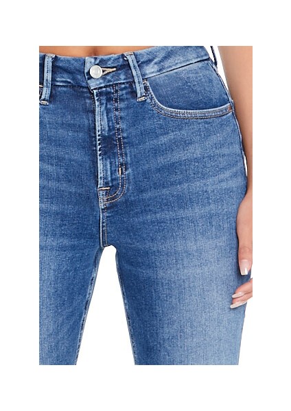 High-Rise Flare Jean Pantolon