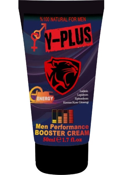 Y-Plus 50ML Erkekleri Sertleştirmeye Katılaştırmaya Ereksiyonlarına Krem, 000031KI : Krem, Paket-Gizli, 1li