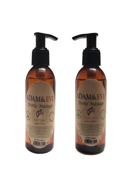 Adam & Eadam&eerkeklere Özel Sade Çilek Aromalı Masaj Yağı Massage Oil 125ML fiyatları