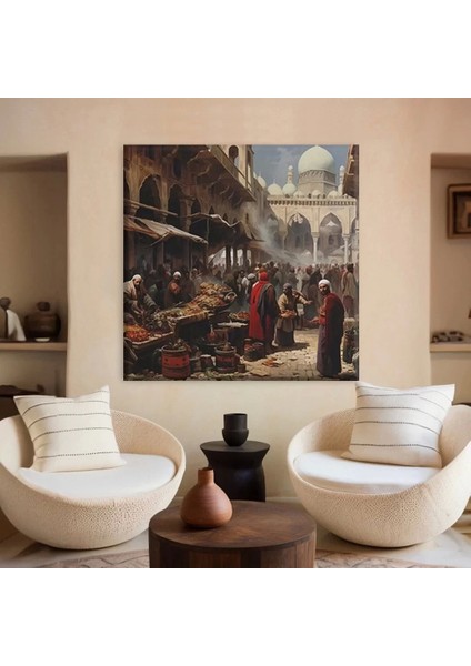 Zanaatkârlar Çalışırken Kanvas Tablo fiyatları