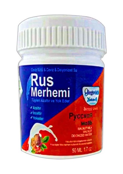 Blue Russ Merhemi 50 ml Tüylere Krem