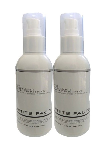 2li Adette White Factor For Instant Whitening Beyazlatıcı Açıcı / 2X120 ml Krem SNMYN102