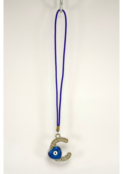 Nazar Boncuklu C Harfi Araba Dikiz Ayna Süsü Metal Hediyelik Aksesuar fırsatları