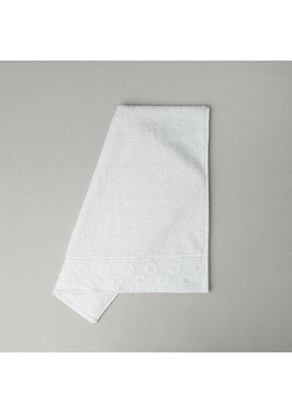 Bless Pamuk Havlu 50X85 cm Beyaz
