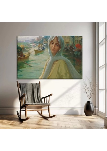 Gondolun Yolcusu Kanvas Tablo fiyatları