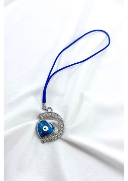 Nazar Boncuklu D Harfi Araba Dikiz Ayna Süsü Metal Hediyelik Aksesuar fiyatları