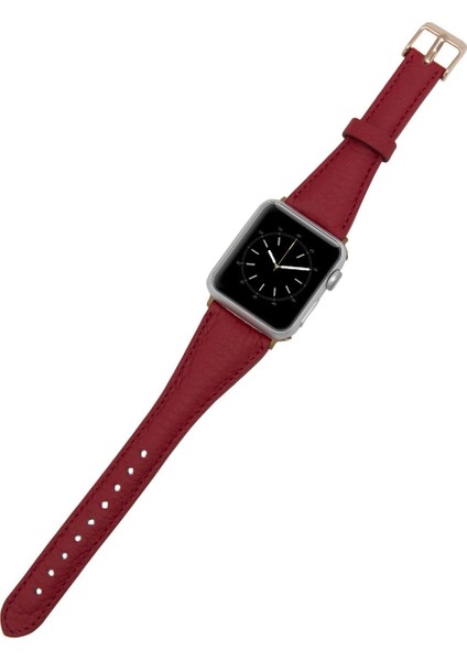 Apple Watch Uyumlu Deri Kordon 42-44-45MM Slim Erc2 modelleri