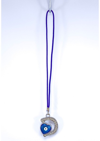 Nazar Boncuklu D Harfi Araba Dikiz Ayna Süsü Metal Hediyelik Aksesuar indirimleri