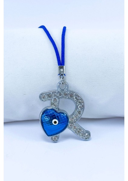 Nazar Boncuklu R Harfi Araba Dikiz Ayna Süsü Metal Hediyelik Aksesuar fiyatları