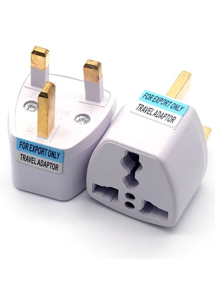 3 Pin Ingiltere Hk Ac Seyahat Güç Fişi Abd/ab/au Ingiltere/hk 3 Pin Soket Dönüştürücü Fiş Adaptörü Seyahat Kullanımı Için