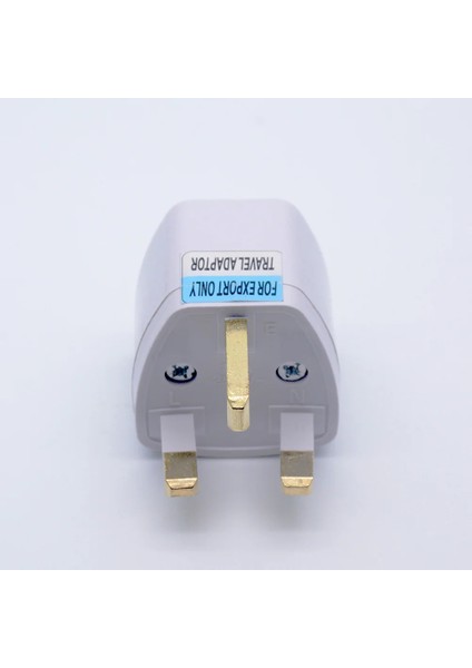 3 Pin Ingiltere Hk Ac Seyahat Güç Fişi Abd/ab/au Ingiltere/hk 3 Pin Soket Dönüştürücü Fiş Adaptörü Seyahat Kullanımı Için