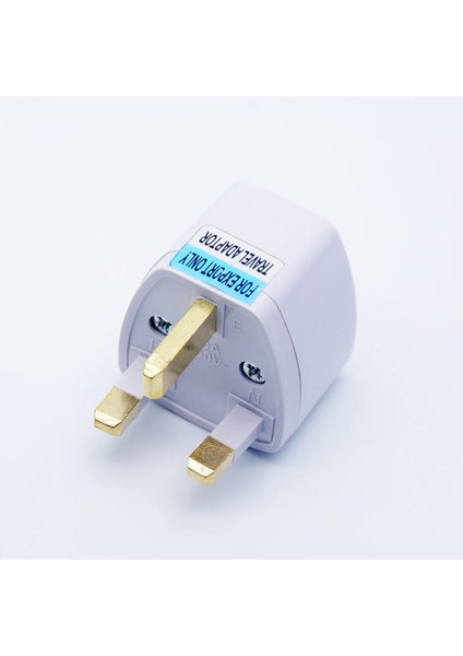 3 Pin Ingiltere Hk Ac Seyahat Güç Fişi Abd/ab/au Ingiltere/hk 3 Pin Soket Dönüştürücü Fiş Adaptörü Seyahat Kullanımı Için