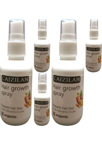 Hair Growth Spray 5 Adet Saç Boyutu İçin Sprey 50 ml