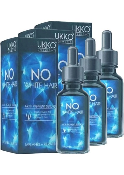 Beyaz Saç Karşıtı Saç Bakım Serumu 3 x 50 ml