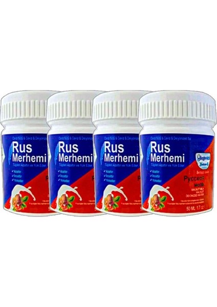 Blue Tüylere Russ Merhemi 4 x 50 ml HAZN926000107