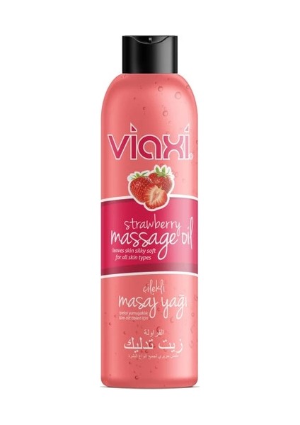 Muck Viaxi Masaj Yağı Çilek Aromalı 177 Ml.