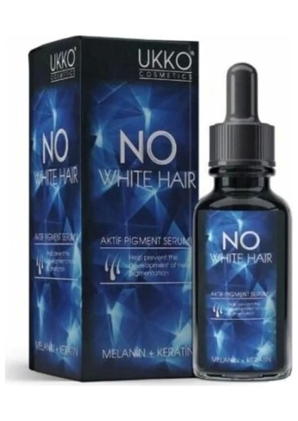 Ukko White No White Hair Laktif | Pigment Saç Serumu 50 ml
