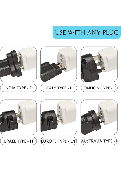 Seyahat Adaptörü Evrensel Abd Fiş Adaptörü Ab Abd Dönüştürücü Güç Şarj Ingiltere Abd Elektrik Priz Adaptörü Düz 2 Pin Girişli