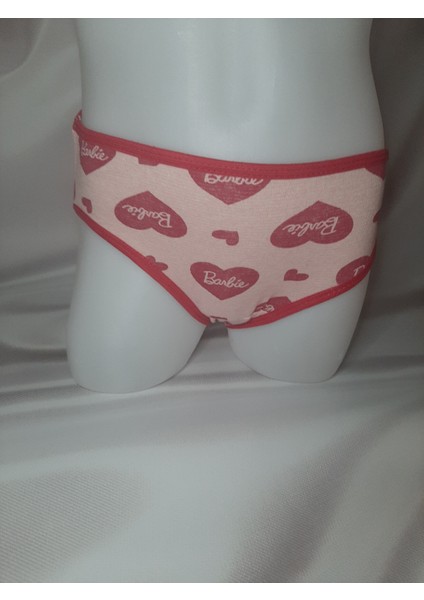 Pembe Kalp Desenli Likralı Kız Çocuk Rahat Kullanışlı Külot modelleri