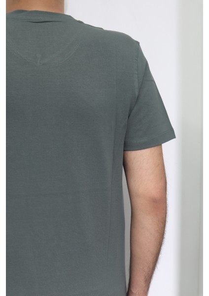 Fistan Store Erkek Düz Spor Kesim Rahat Kalıp V Yaka T-Shirt fırsatları