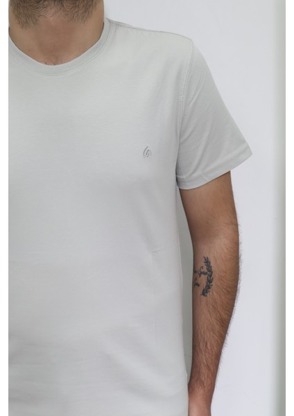 Fistan Store Erkek Düz Spor Kesim Normal Kalıp Bisiklet Yaka T-Shirt fiyatları