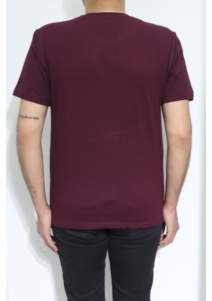 Fistan Store Erkek Düz Spor Kesim Normal Kalıp Bisiklet Yaka T-Shirt modelleri