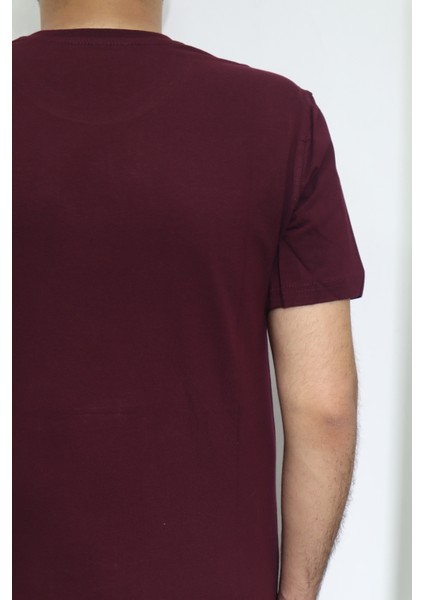 Fistan Store Erkek Düz Spor Kesim Normal Kalıp Bisiklet Yaka T-Shirt fırsatları