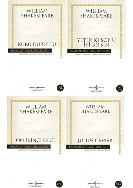 Kuru Gürültü - Yeter Ki Sonu Iyi Bitsin - On Ikinci Gece - Julius Caesar - William Shakespeare