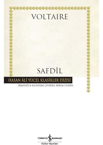 Safdil - Ciltli - Voltaire