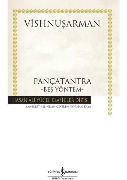 Pançatantra : Beş Yöntem - Vishnuşarman