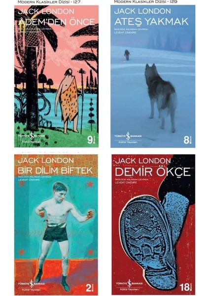 Adem'den Önce - Bir Dilim Biftek - Ateş Yakmak - Demir Ökçe - 4 Kitap Tatil Seti