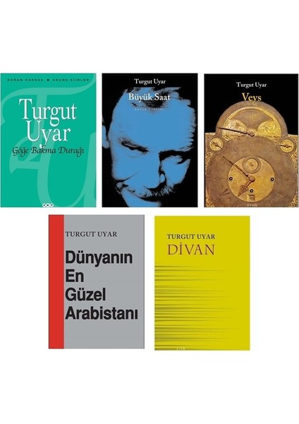 Büyük Saat - Veys - Dünyanın En Güzel Arabistanı - Divan - 5 Kitap - Turgut Uyar