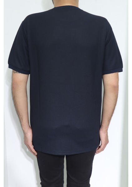 Fistan Store Erkek Düz Spor Kesim Normal Kalıp Bisiklet Yaka T-Shirt modelleri