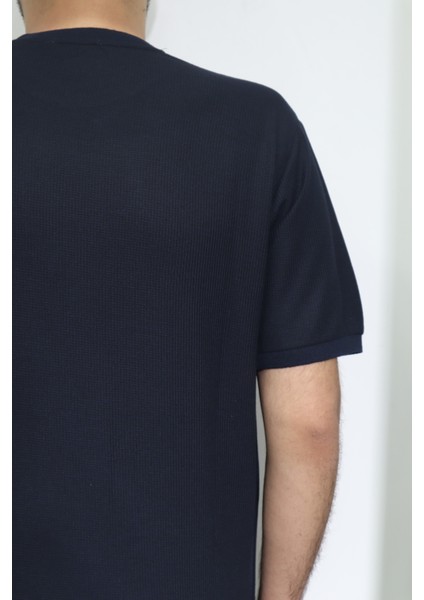 Fistan Store Erkek Düz Spor Kesim Normal Kalıp Bisiklet Yaka T-Shirt fırsatları