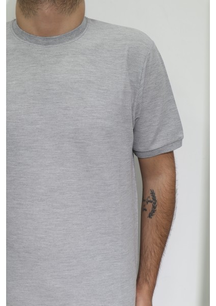 Fistan Store Erkek Düz Spor Kesim Normal Kalıp Bisiklet Yaka T-Shirt fiyatları