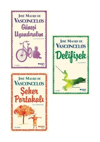 Güneşi Uyandıralım - Delifişek - 3 Kitap - Mauro De Vasconcelos