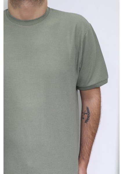 Fistan Store Erkek Düz Spor Kesim Normal Kalıp Bisiklet Yaka T-Shirt fiyatları