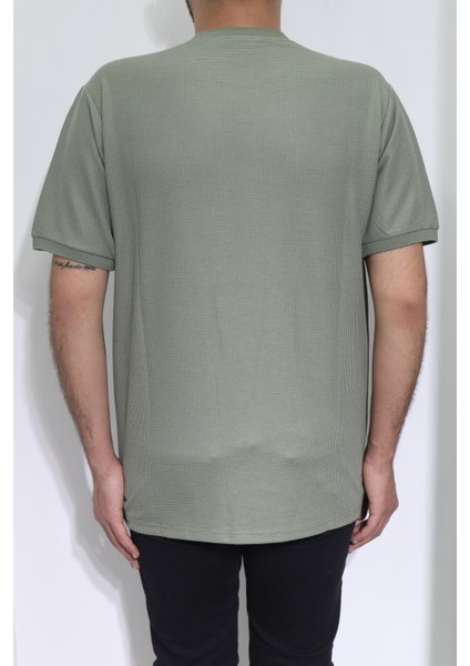 Fistan Store Erkek Düz Spor Kesim Normal Kalıp Bisiklet Yaka T-Shirt modelleri