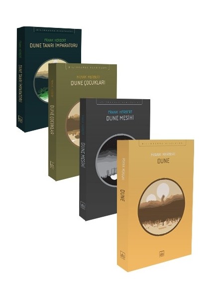 Dune Serisi:dune Mesihi -Dune Tanrı Imparatoru-Dune Çocukları - Frank Herbert