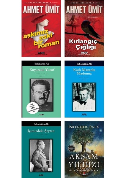 Kuyucaklı Yusuf - Kürk Mantolu Madonna - Içimizdeki Şeytan - Aşkımız Eski Bir Roman - Kırlangıç Çığlığı - Akşam Yıldızı