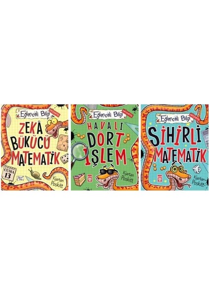 eğlenceli Bilgi Zeka Bükücü Matematik - Havalı Dört Işlem - Sihirli Matematik