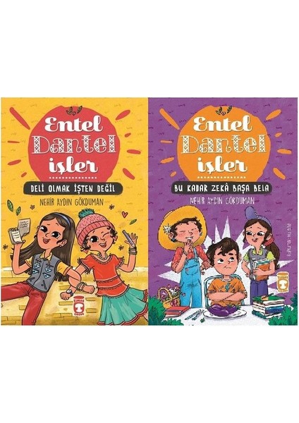entel Dantel Işler 2 Kitap Set Nehir Aydın Gökduman