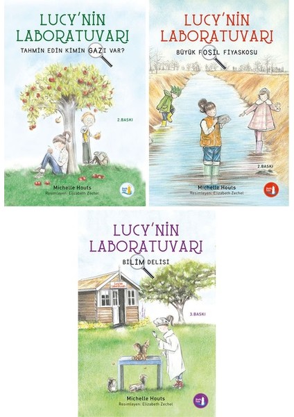 lucy'nin Labaratuvarı 3 Kitap Set - Michelle Houts