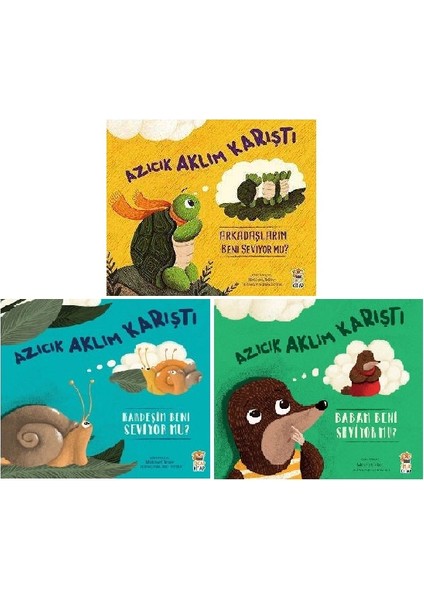 azıcık Aklım Karıştı Serisi 3 Kitap Set - Mehmet Teber