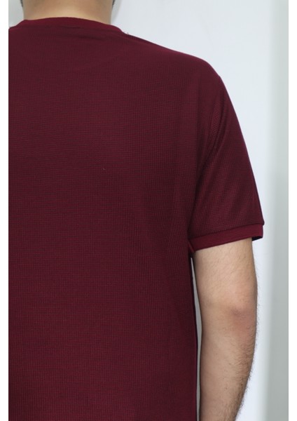 Fistan Store Erkek Düz Spor Kesim Normal Kalıp Bisiklet Yaka T-Shirt fırsatları