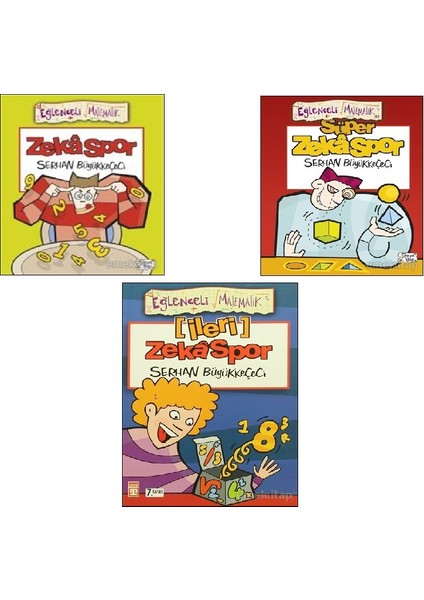 eğlenceli Bilgi Zekaspor 3 Kitap Set (Ileri Zekaspor, Süper Zekaspor)