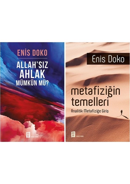enis Doko 2 Kitap Set / Allah'sız Ahlak Mümkün Mü - Metafiziğin Temelleri