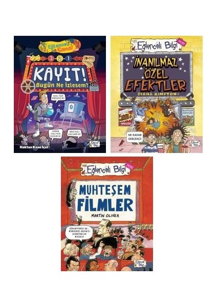 3 - 2 - 1 Kayıt Bugün Ne Izlesem? - Inanılmaz Özel Efektler - Muhteşem Filmler 3 Kitap