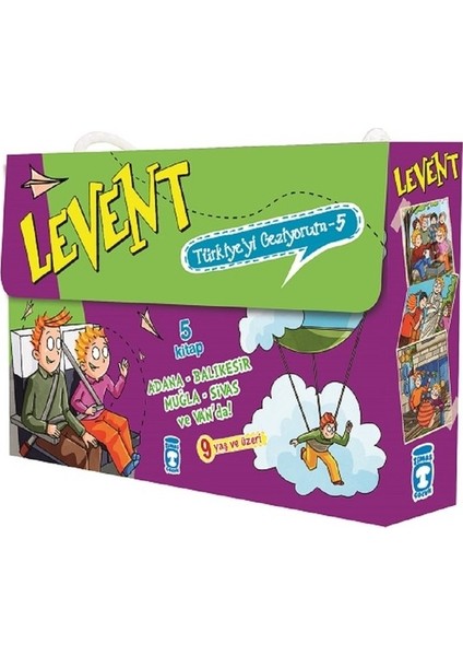 Levent Türkiye'yi Geziyorum - 5 Set - Mustafa Orakçı