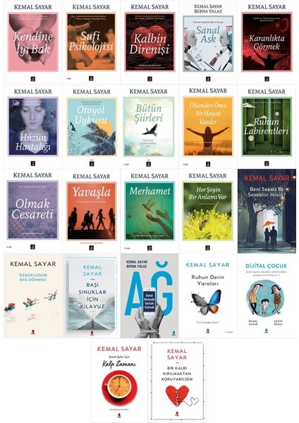 kişisel Gelişim-Psikoloji Seti - 22 Kitap - Kemal Sayar